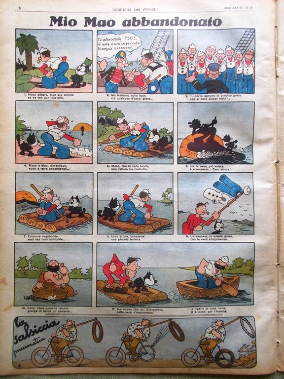 Corriere dei Piccoli 21 Settembre 1941 Vincenzo Bellini Ragazzi Fortuna …