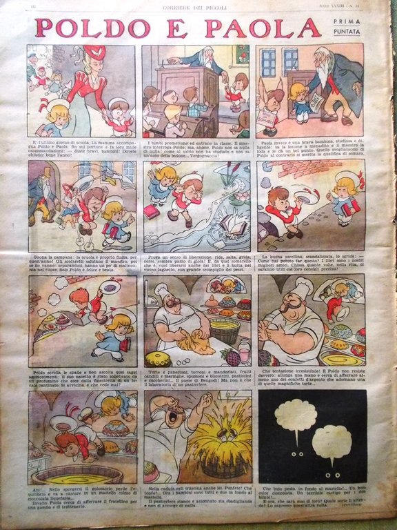 Corriere dei Piccoli 3 Agosto 1941 Morte Arturo Ferrarin Televisione …