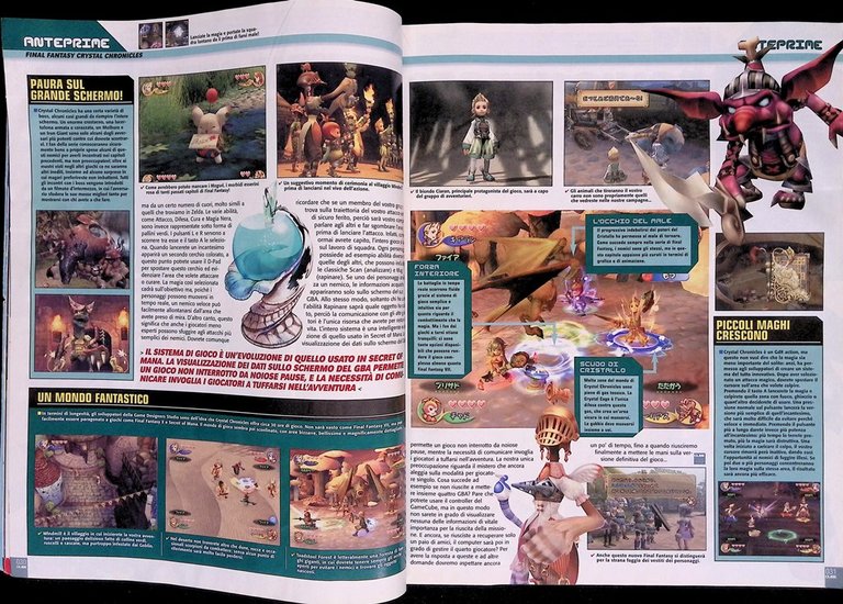 CUBE Agosto/Settembre 2003 Final Fantasy Sonic Mario Kirby Dragon Ball …