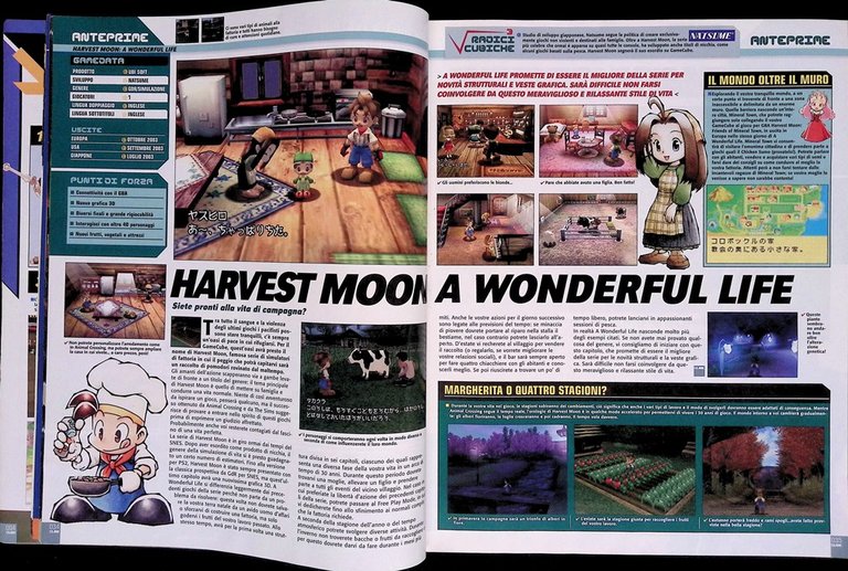 CUBE Luglio 2003 Mario Kart Metal Gear Solid Prince of …