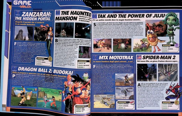 CUBE Luglio 2003 Mario Kart Metal Gear Solid Prince of …