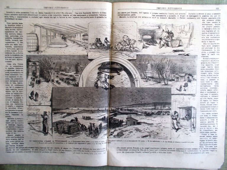 Emporio Pittoresco del 13 Maggio 1877 Giuseppe Mazzini Forno Crematorio …