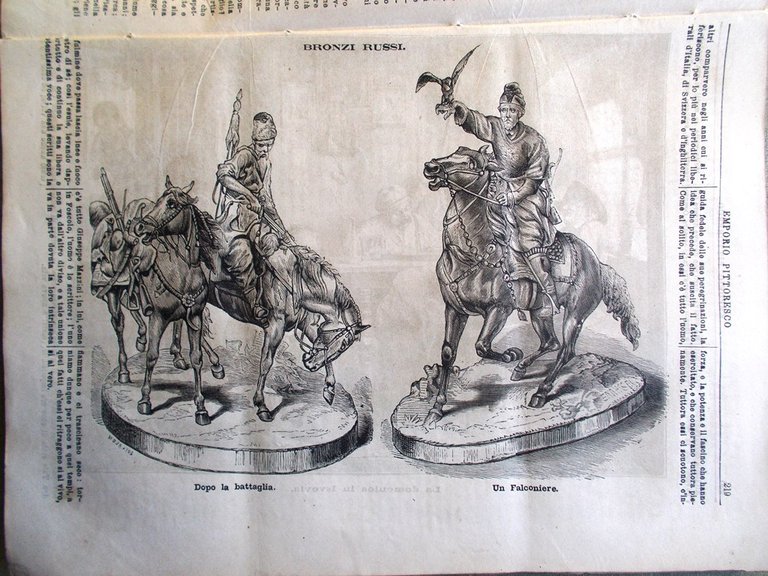 Emporio Pittoresco del 13 Maggio 1877 Giuseppe Mazzini Forno Crematorio …