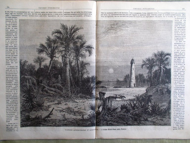 Emporio Pittoresco del 15 Aprile 1877 Erminia Fusinato Florida Dumas …