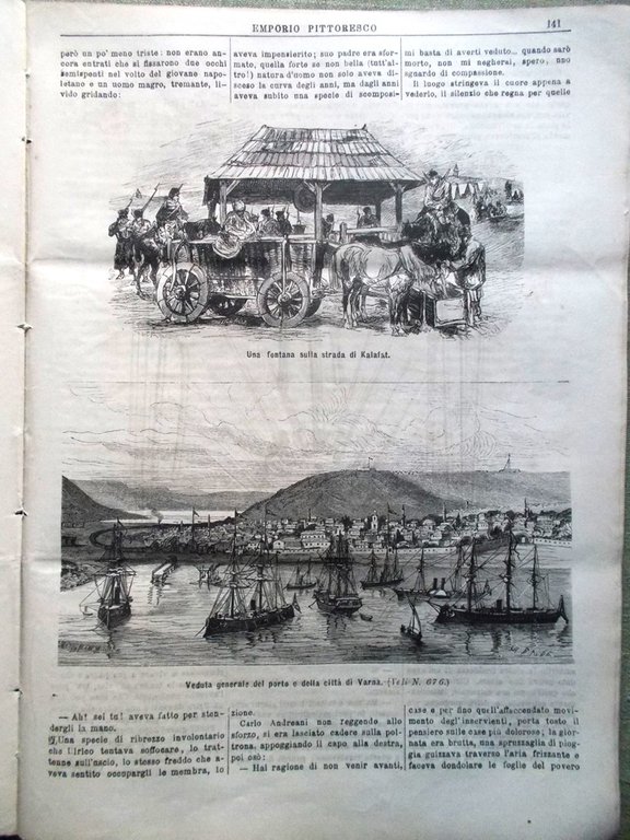 Emporio Pittoresco del 16 Settembre 1877 Adolphe Thiers Russi Bulgari …