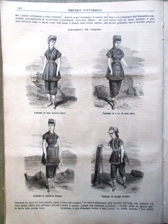 Emporio Pittoresco del 17 Giugno 1877 Battaglia di Grahovaz Locomotiva …