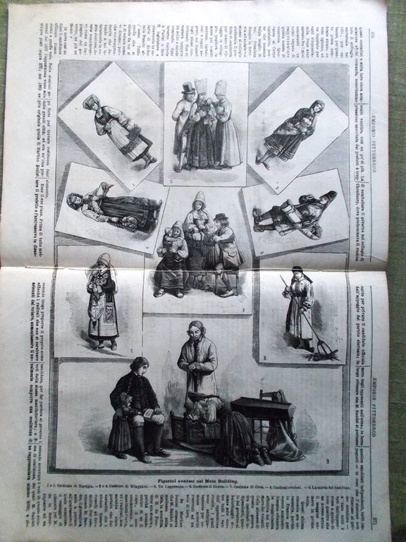 Emporio Pittoresco del 2 Dicembre 1877 Zio Tom Henton Svedesi …