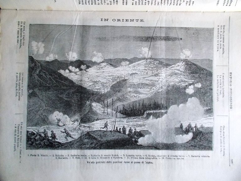 Emporio Pittoresco del 2 Dicembre 1877 Zio Tom Henton Svedesi …