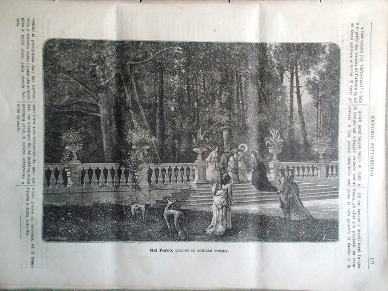 Emporio Pittoresco del 2 Settembre 1877 Refrigeratore Case Operai Romania …