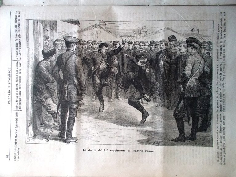 Emporio Pittoresco del 5 Agosto 1877 Istituto Rachitici Milano Washington …