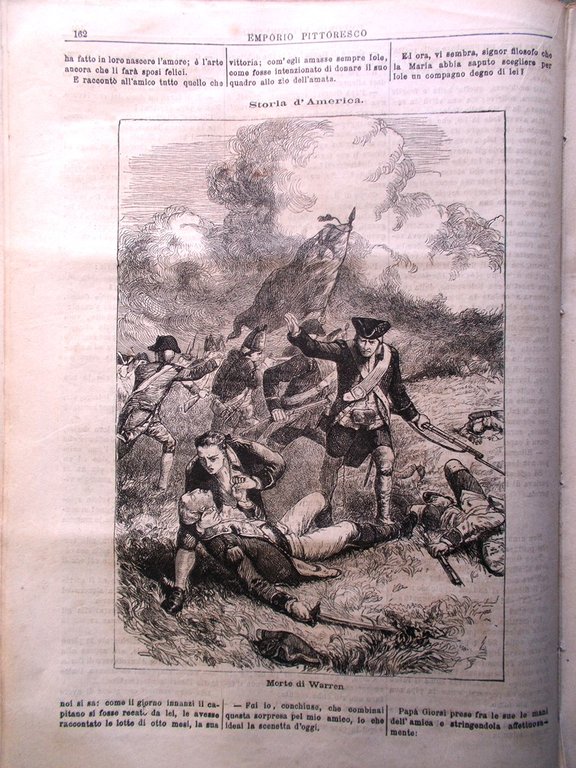 Emporio Pittoresco del 8 Aprile 1877 Guerra Indipendenza James Virginia …