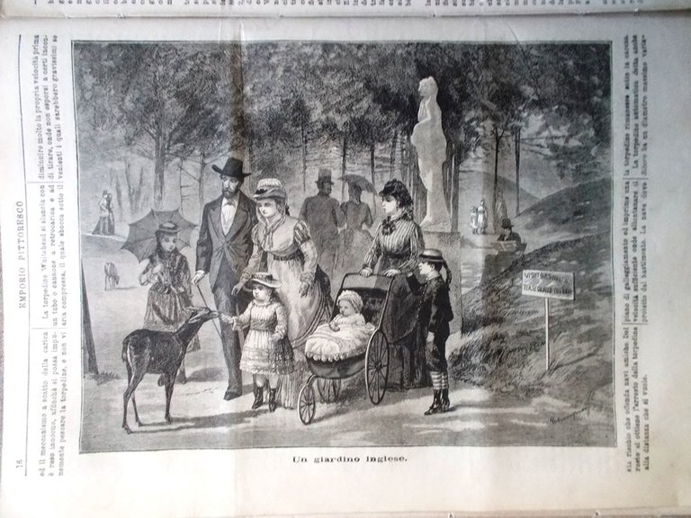 Emporio Pittoresco del 8 Luglio 1877 Dardanelli Cinesi Omer Russi …