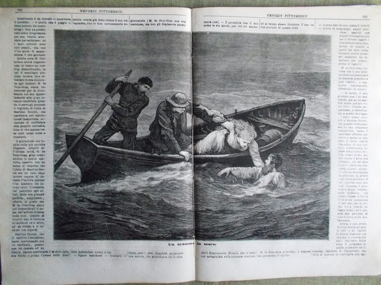 Emporio Pittoresco del 9 Dicembre 1877 Tribù Caucasiche Menura Figaro …