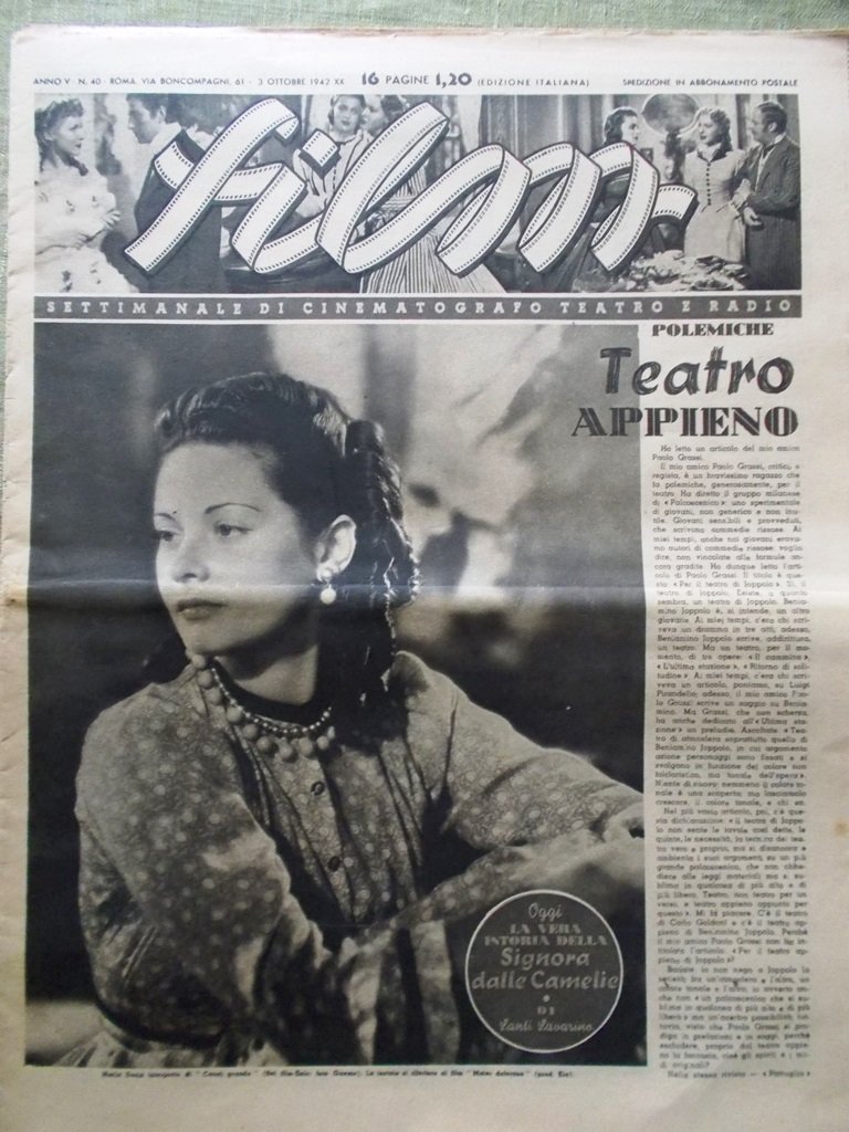 Film del 3 Ottobre 1942 Denis Pola Uhlig Tasnady De …