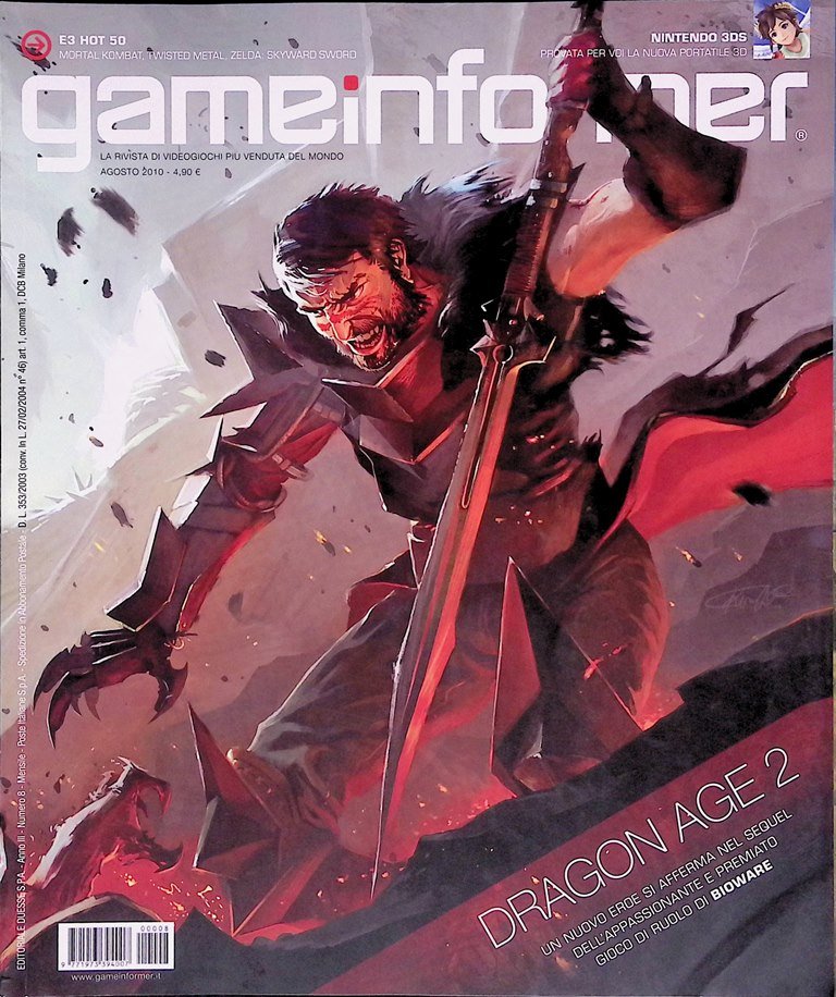 Game Informer Agosto 2010 E3 3DS Kinect Portal Zelda Halo …