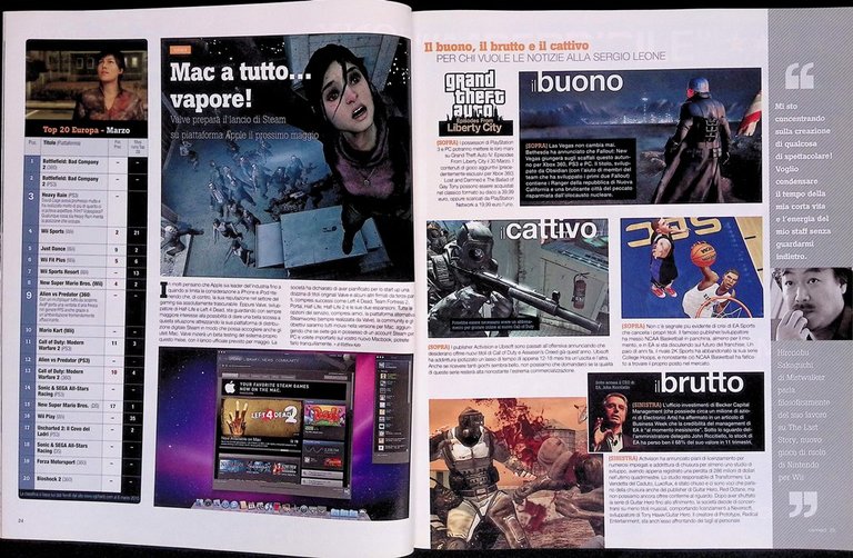 Game Informer Aprile 2010 Portal Final Fantasy Fable Red Dead …