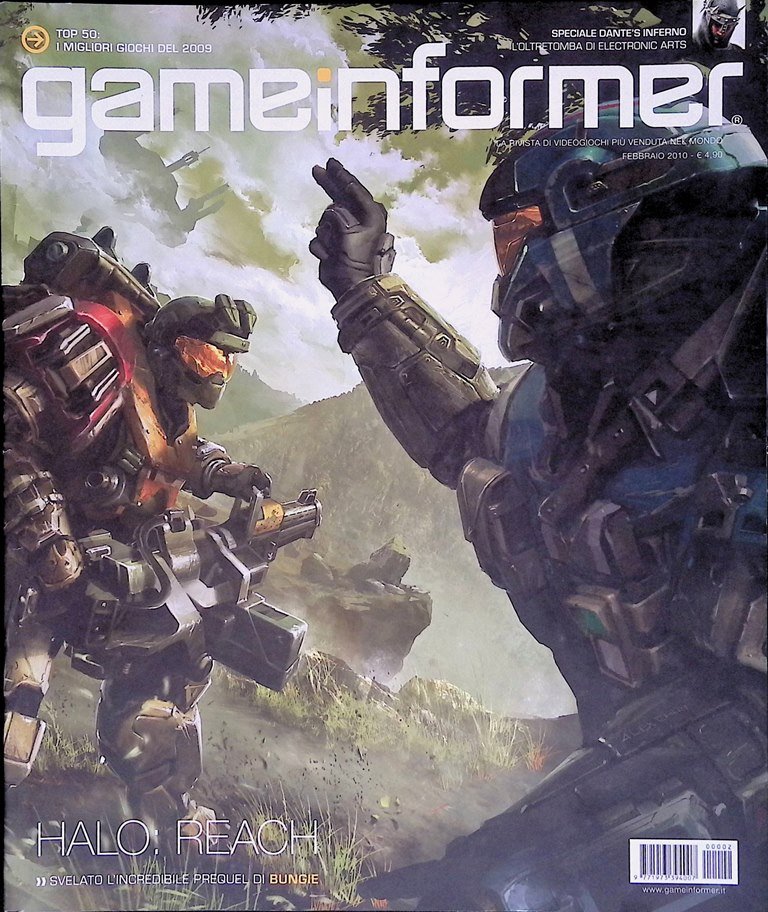 Game Informer Febbraio 2010 Halo BioShock Alien Predator Final Fantasy …