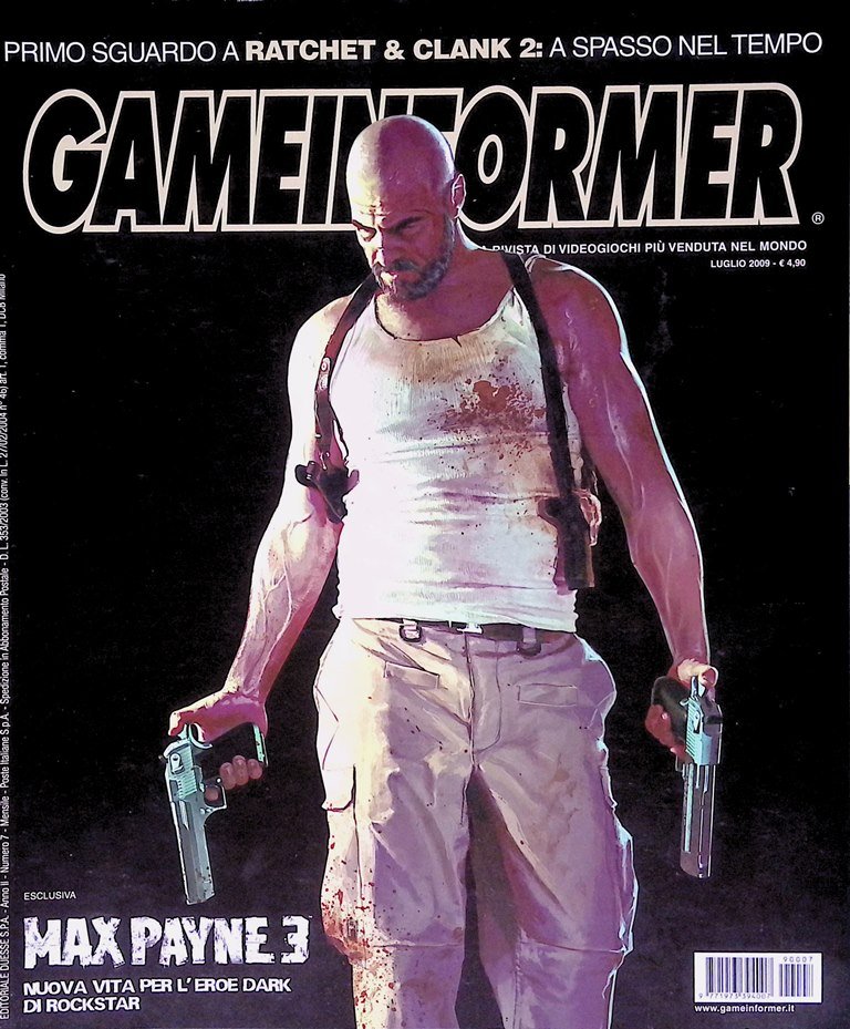 Game Informer Luglio 2009 Max Payne Tetris Tekken Mafia LoTR …