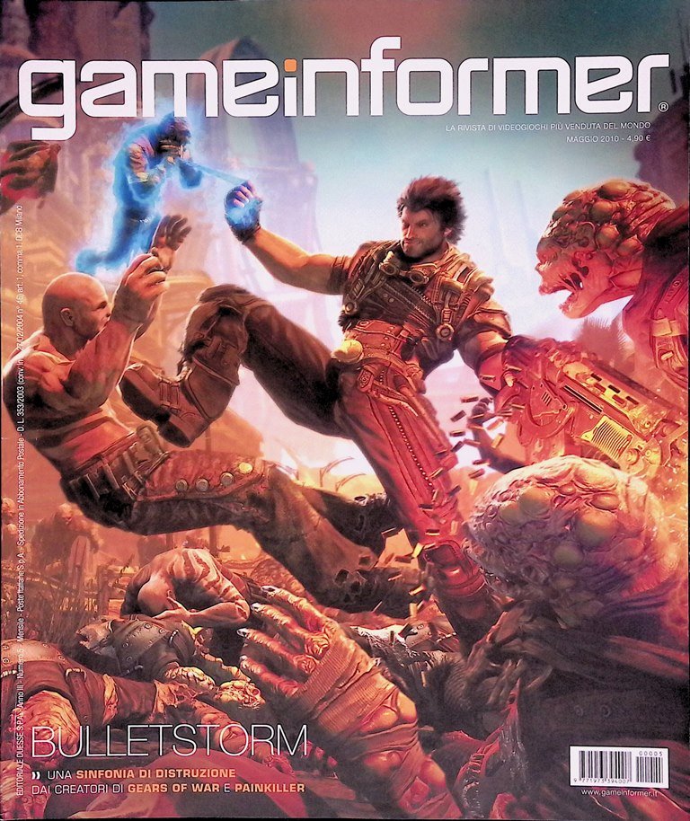 Game Informer Maggio 2010 Mario Fallout SpiderMan Metroid Pokémon Street …