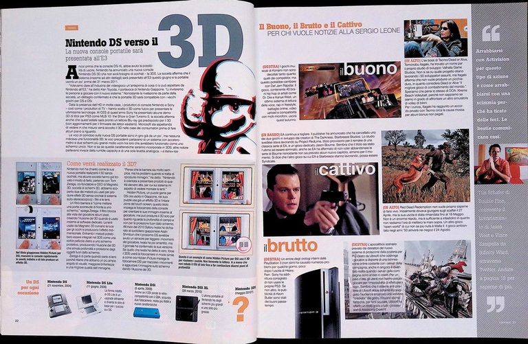 Game Informer Maggio 2010 Mario Fallout SpiderMan Metroid Pokémon Street …