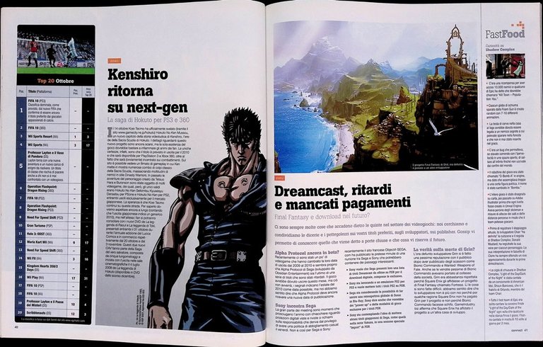 Game Informer Novembre 2009 Tokyo Game Show FIFA Marvel Dragon …