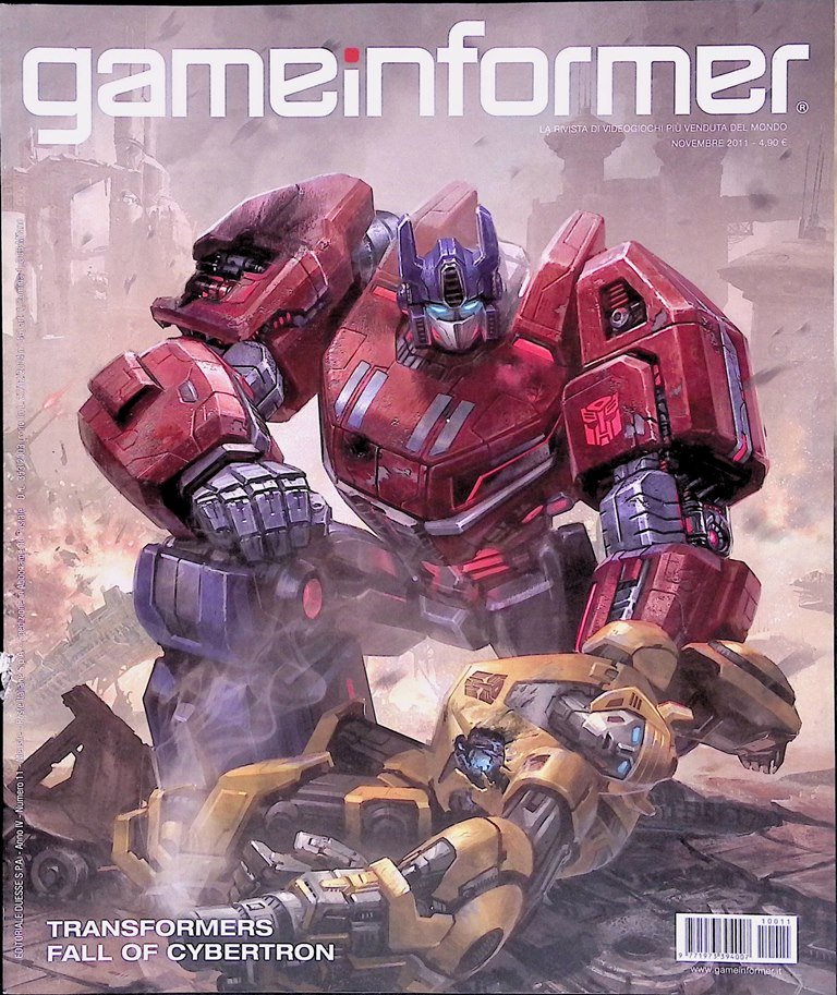 Game Informer Novembre 2011 Transformers Halo Bioshock Assassin's Creed Batman