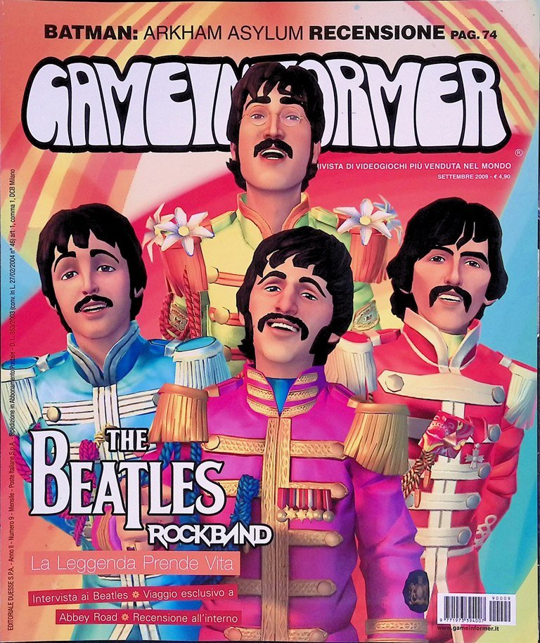 Game Informer Settembre 2009 Borderlands Marvel Metroid Metal Gear Solid …