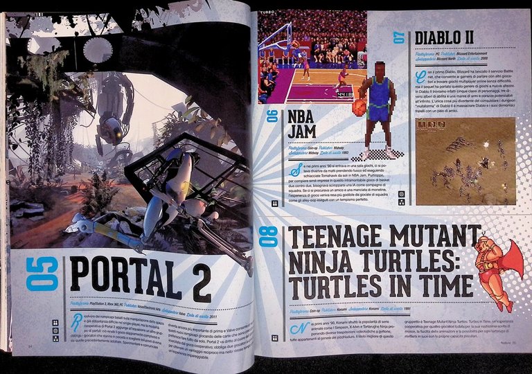 Game Informer Settembre 2012 Fortnite TeamFortress Portal Minecraft Mario Skyrim