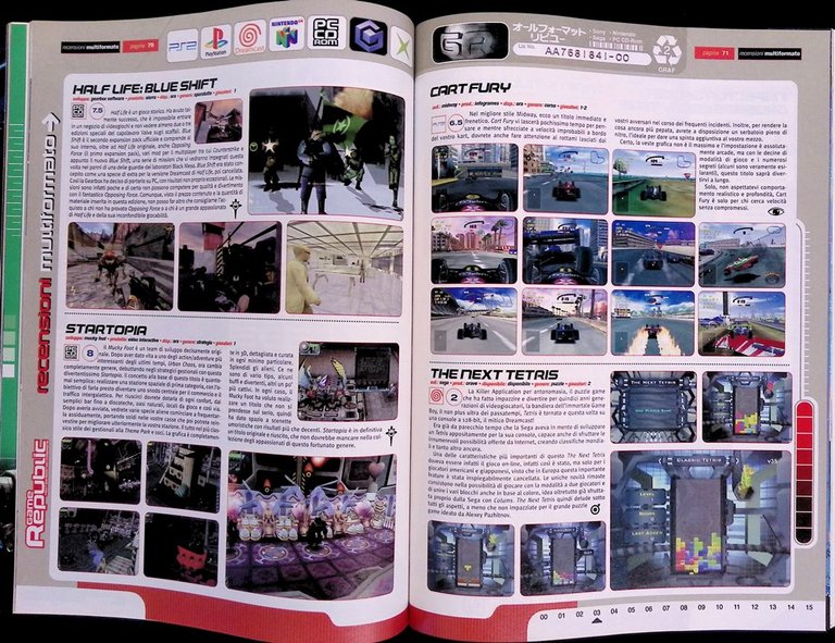 Game Republic Agosto Settembre 2001 Sonic Final Fantasy Half Life …
