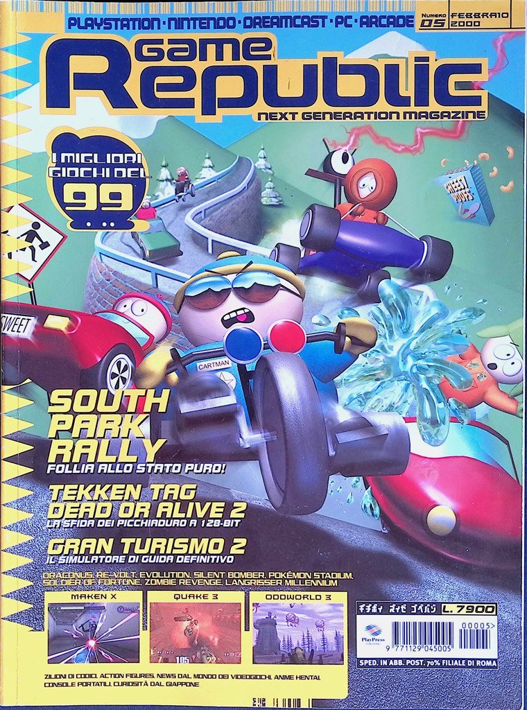 Game Republic Febbraio 2000 Castlevania Pokemon TEKKEN Gran Turismo 2 …