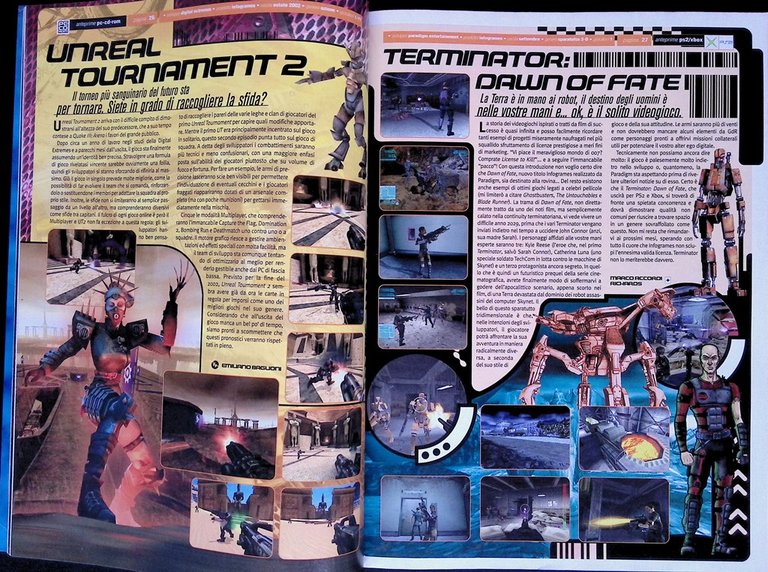 Game Republic Marzo 2002 Sega Takken Terminator Unreal Tournament Resident …