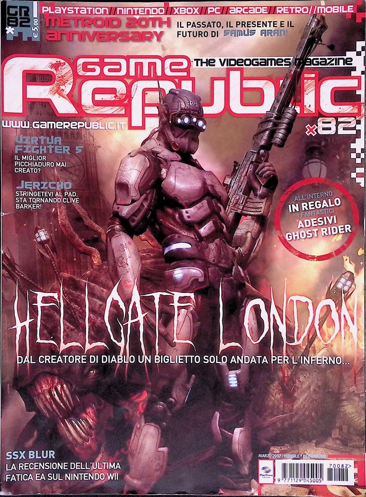Game Republic Marzo 2007 Windows Vista Metroid Mario Ghost Rider …