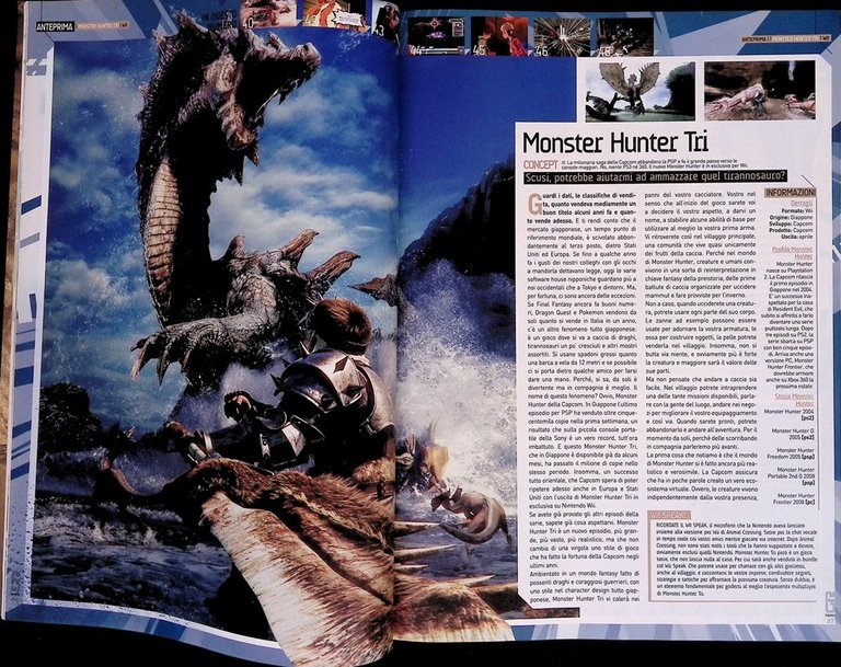 Game Republic Marzo 2010 Monster Hunter MMA FIFA God of …