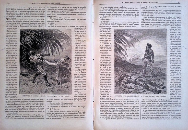 Giornale Illustrato dei Viaggi 11 Dicembre 1884 Avventure di un …