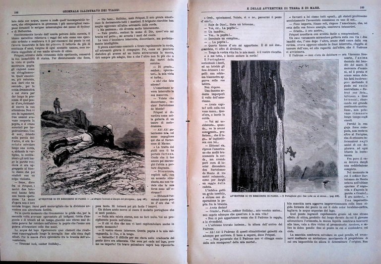 Giornale Illustrato dei Viaggi 12 Febbraio 1885 Ascensioni Cina India …