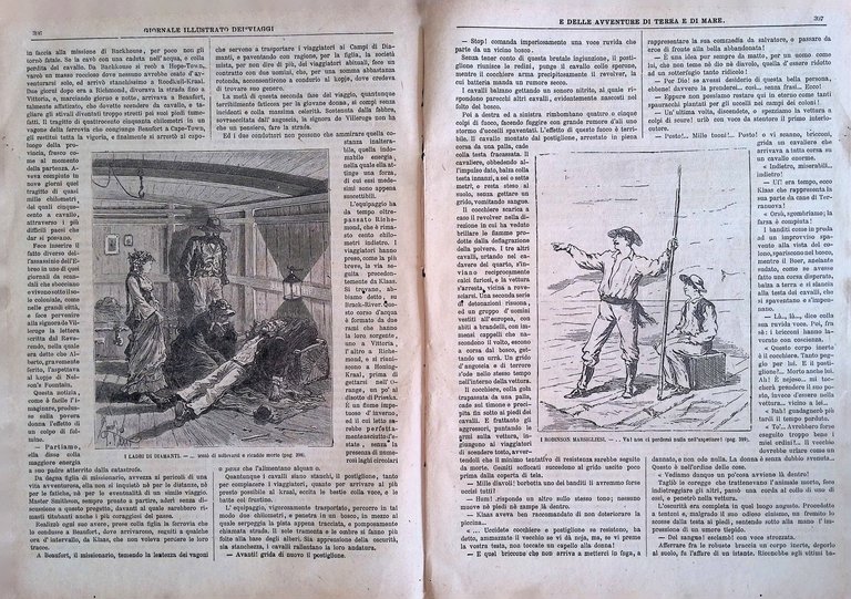 Giornale Illustrato dei Viaggi 13 Agosto 1885 Terra Uccelli di …