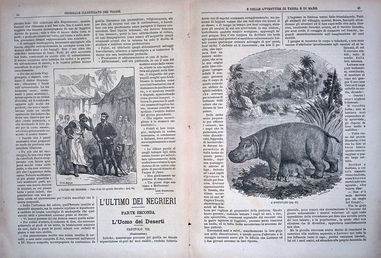 Giornale Illustrato dei Viaggi 13 Novembre 1879 Australia Traffico Schiavi …