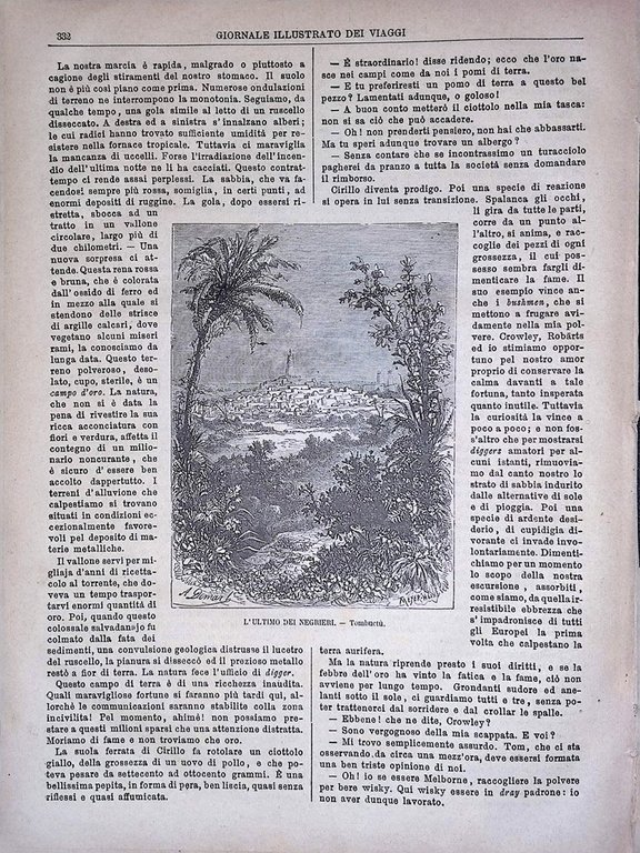 Giornale Illustrato dei Viaggi 17 Giugno 1880 Smarrito Foresta Vergine …