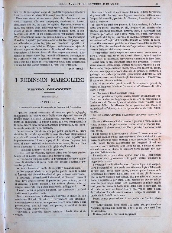 Giornale Illustrato dei Viaggi 2 Ottobre 1884 Tigre Possessi Francesi …