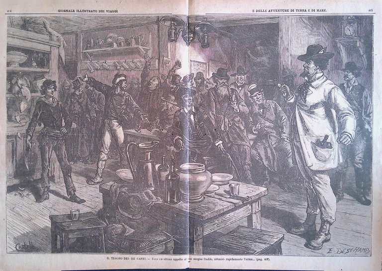 Giornale Illustrato dei Viaggi 20 Agosto 1885 Il Tesoro dei …