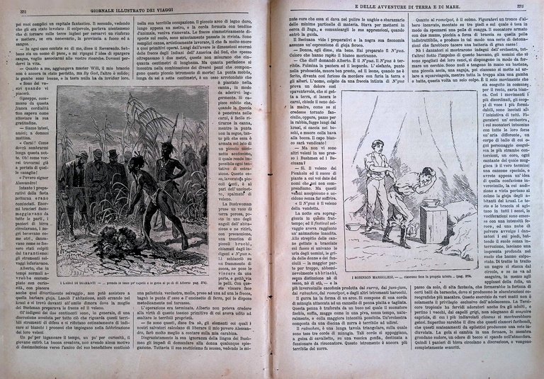 Giornale Illustrato dei Viaggi 23 Luglio 1885 Parigi Tanganika Ruga-Ruga …