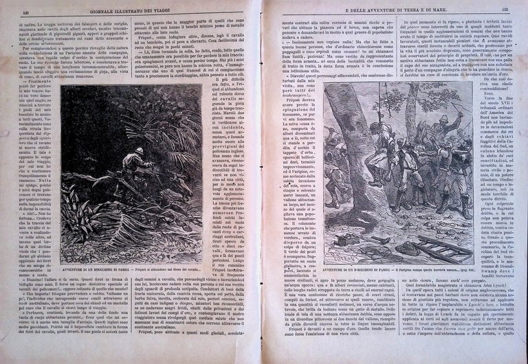 Giornale Illustrato dei Viaggi 25 Dicembre 1884 Brigante D'Chimbo Rongu …