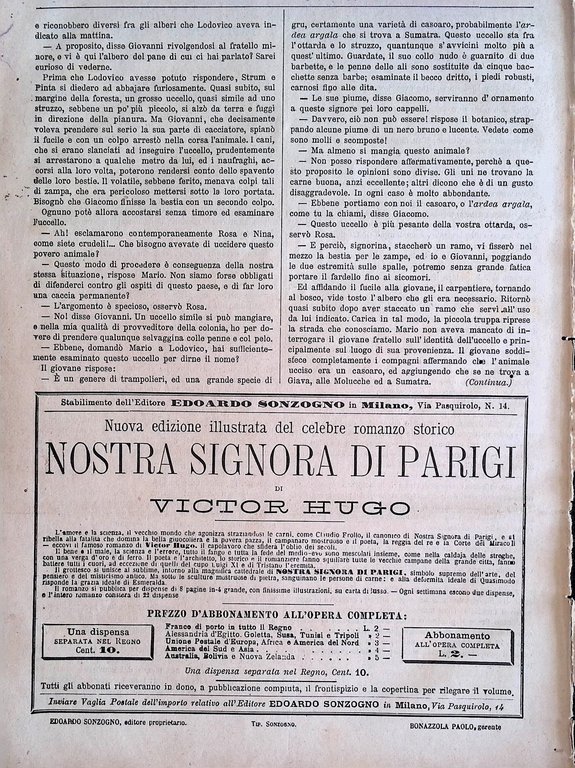 Giornale Illustrato dei Viaggi 25 Giugno 1885 Parigi Tanganika Diamanti …