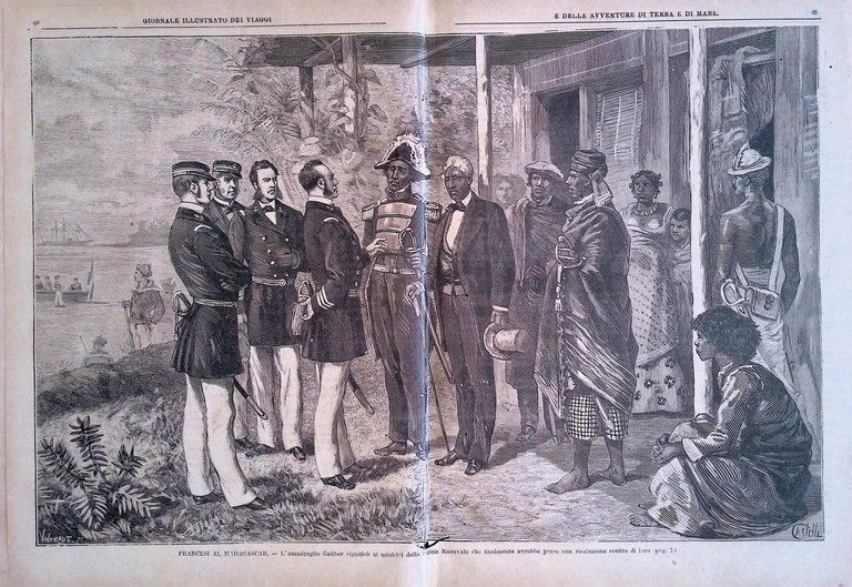 Giornale Illustrato dei Viaggi 30 Ottobre 1884 Inglesi Sudan Francesi …