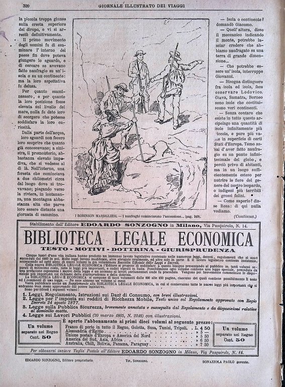 Giornale Illustrato dei Viaggi 4 Giugno 1885 Parigi Tanganika Burdo …