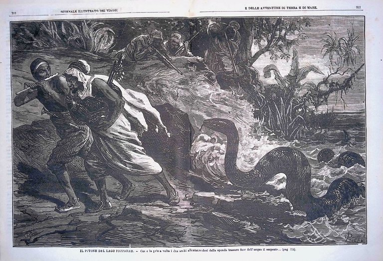 Giornale Illustrato dei Viaggi 4 Marzo 1880 Dournaux Joubert nel …