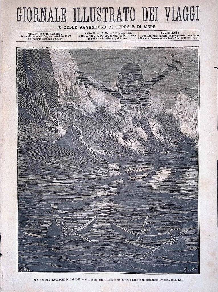 Giornale Illustrato dei Viaggi 5 Febbraio 1880 Gauchos Pescatori Belve …