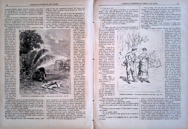 Giornale Illustrato dei Viaggi 5 Febbraio 1885 Ascensione di Comaschi …