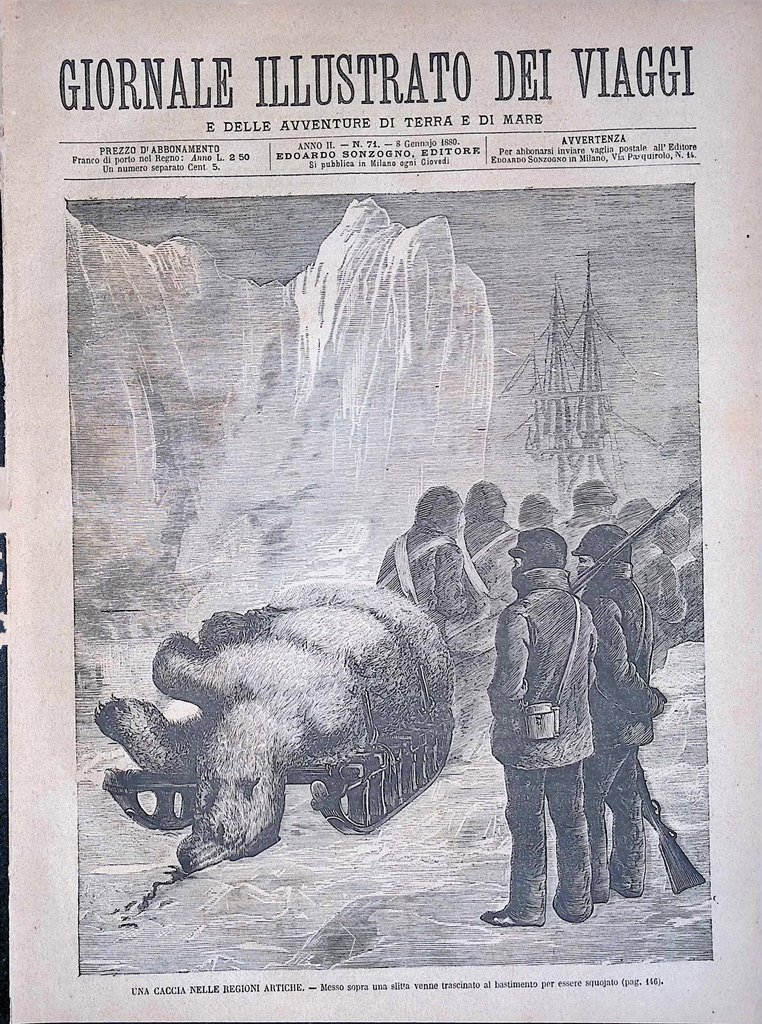 Giornale Illustrato dei Viaggi 8 Gennaio 1870 Maori Zelanda Caccia …