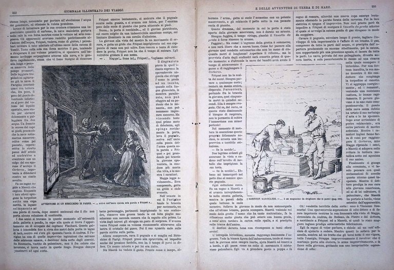 Giornale Illustrato dei Viaggi 9 Aprile 1885 Festa delle Messi …